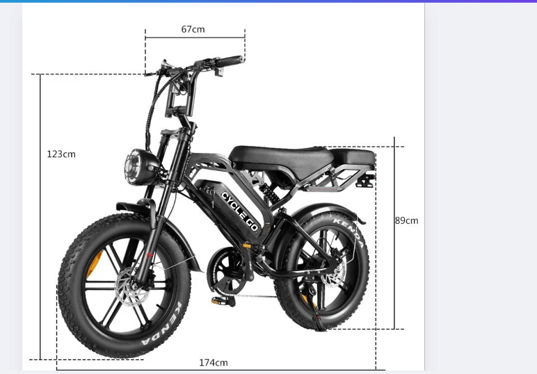 Cycle GO Cruiser Electric Bike - Cycle Go